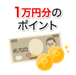 1万円分のポイント